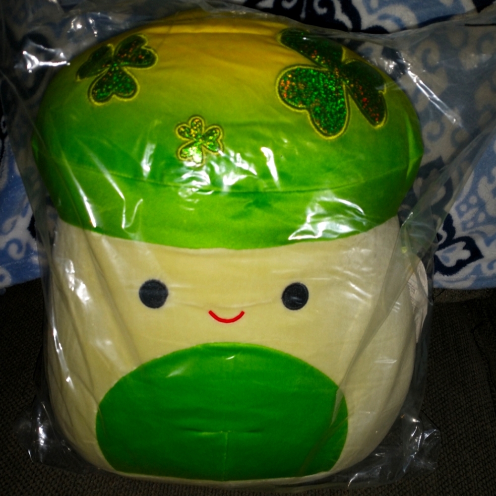 Terell Mushroom Squishmallow 12” Select Series exclusive rare! Black tag
